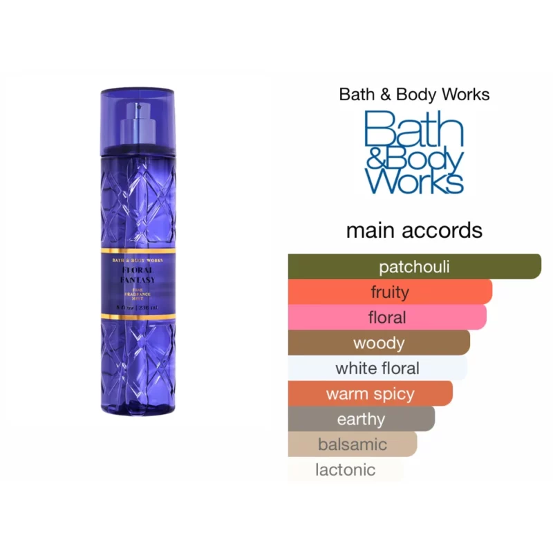 بادی اسپلش بث اند بادی مدل Floral Fantasy حجم 236میل - Image 2