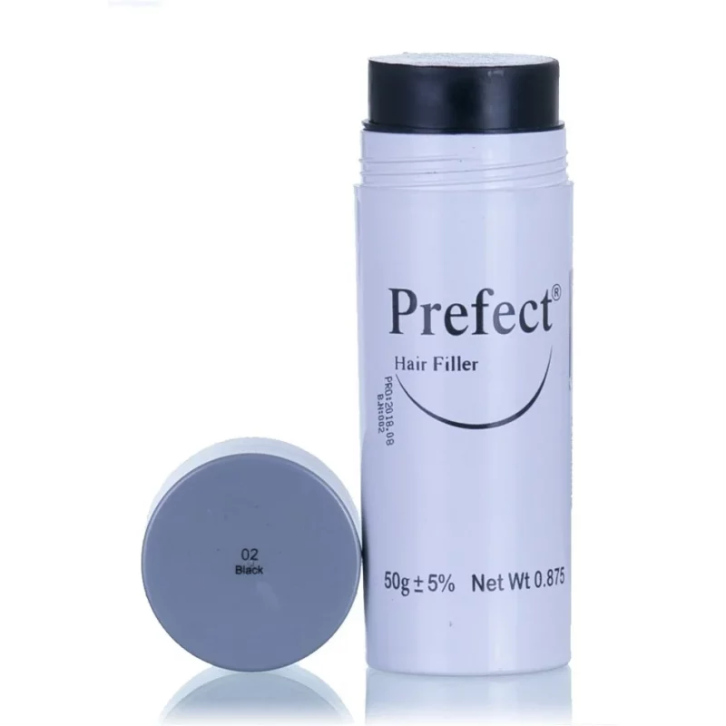 Prefect_2_web پودر پرپشت کننده مو پرفکت Bulding Fibers وزن 50گرم - Image 1