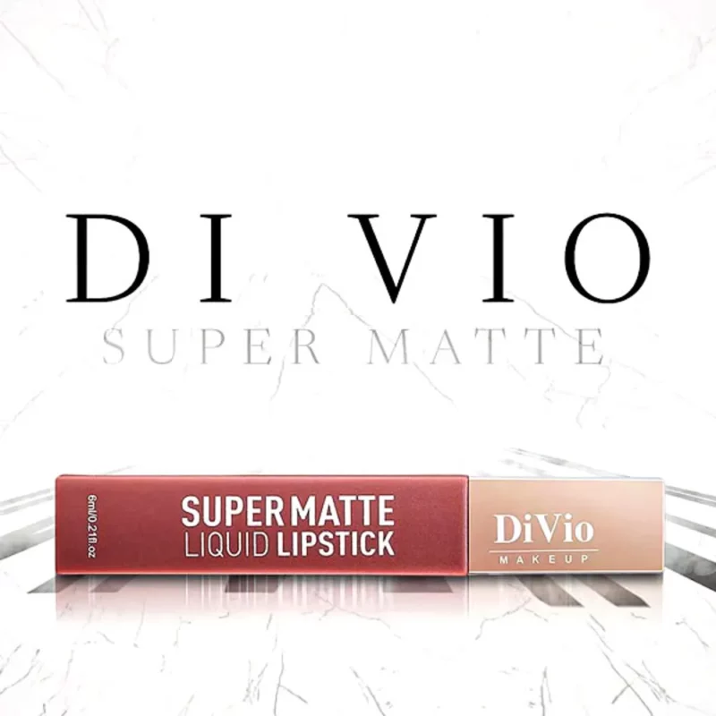 رژ لب مایع سوپر مت دی‌ویو Liquid Lipstick حجم 6میل - Image 6