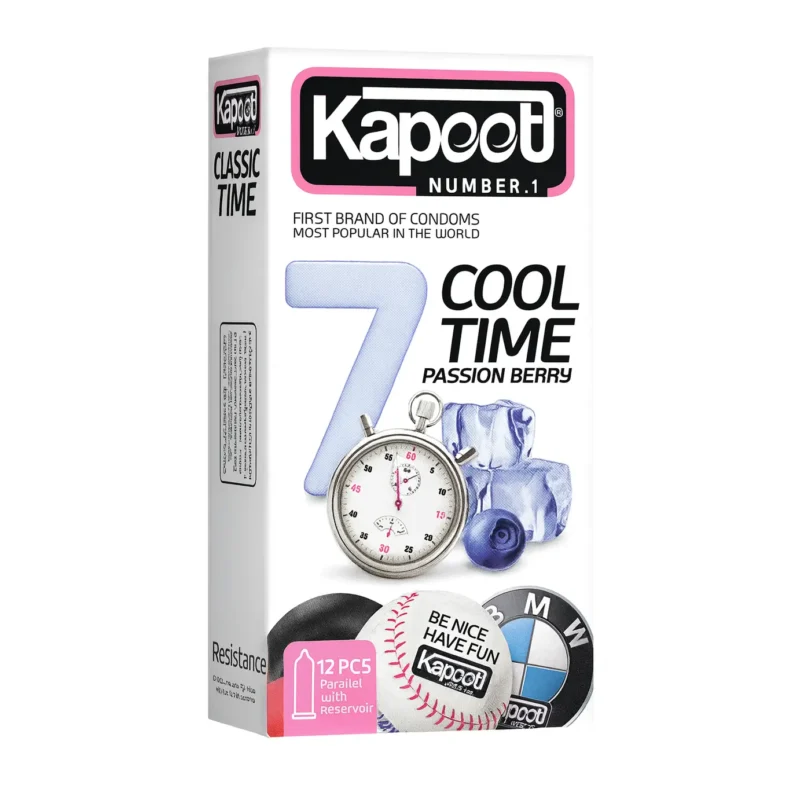 cooltime_web کاندوم کاپوت مدل 7Cool Timeخنککننده 12 عددی - Image 1