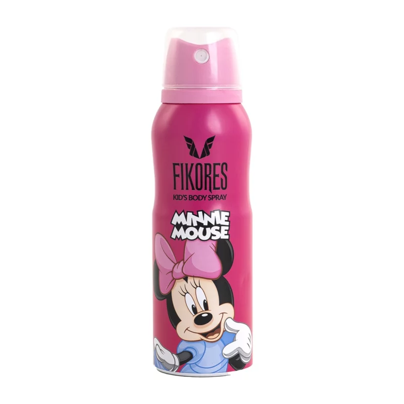 fikores_minnie_mouse_web اسپری بدن بچگانه فیکورس مدل Minnie Mouse حجم 125 میل - Image 1