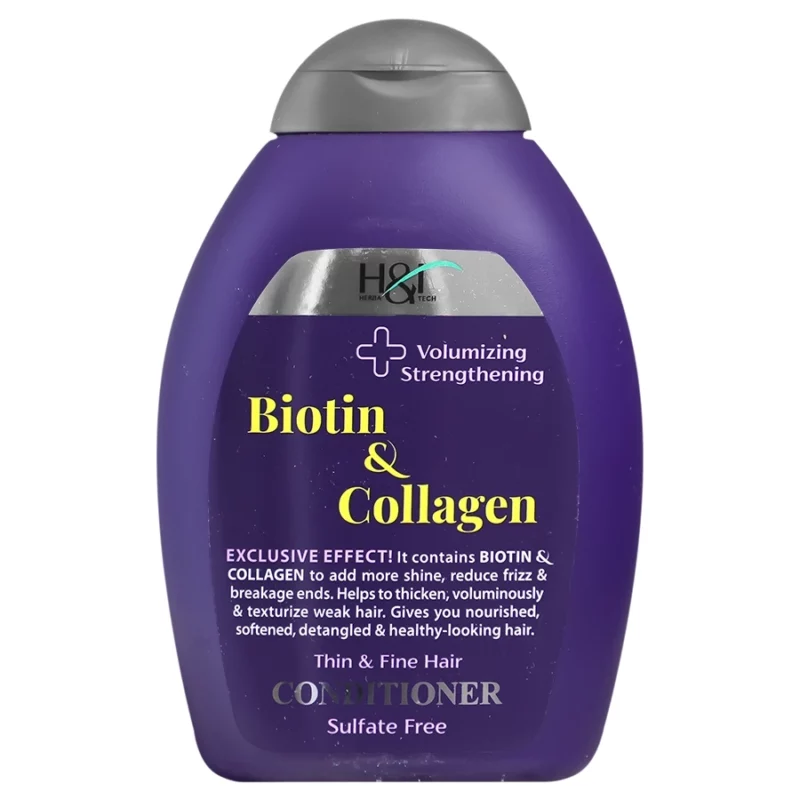 handi_biotin_collagen_web نرمکننده مو اچ اند تی Biotin & Collagen حجم 385 میل - Image 1