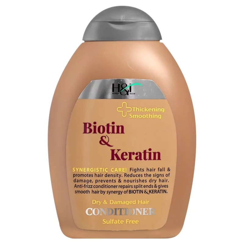 handi_biotin_keratin_web نرمکننده مو اچ اند تی Biotin & Keratin حجم 385 میل - Image 1