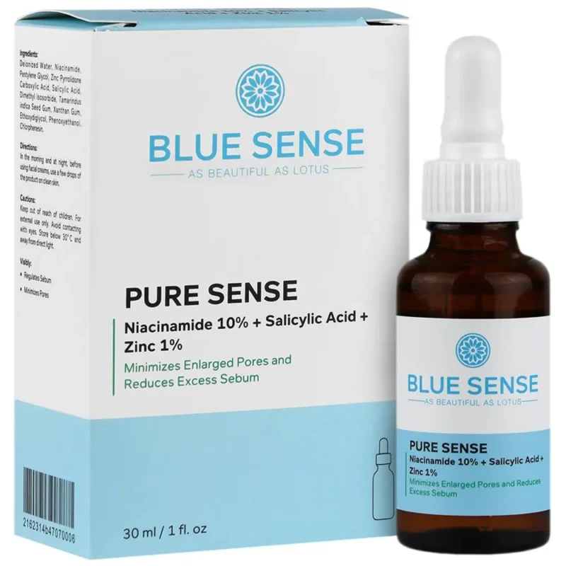 سرم نیاسینامید بلو سنس مدل Pure Sense حجم ۳۰ میل - Image 2