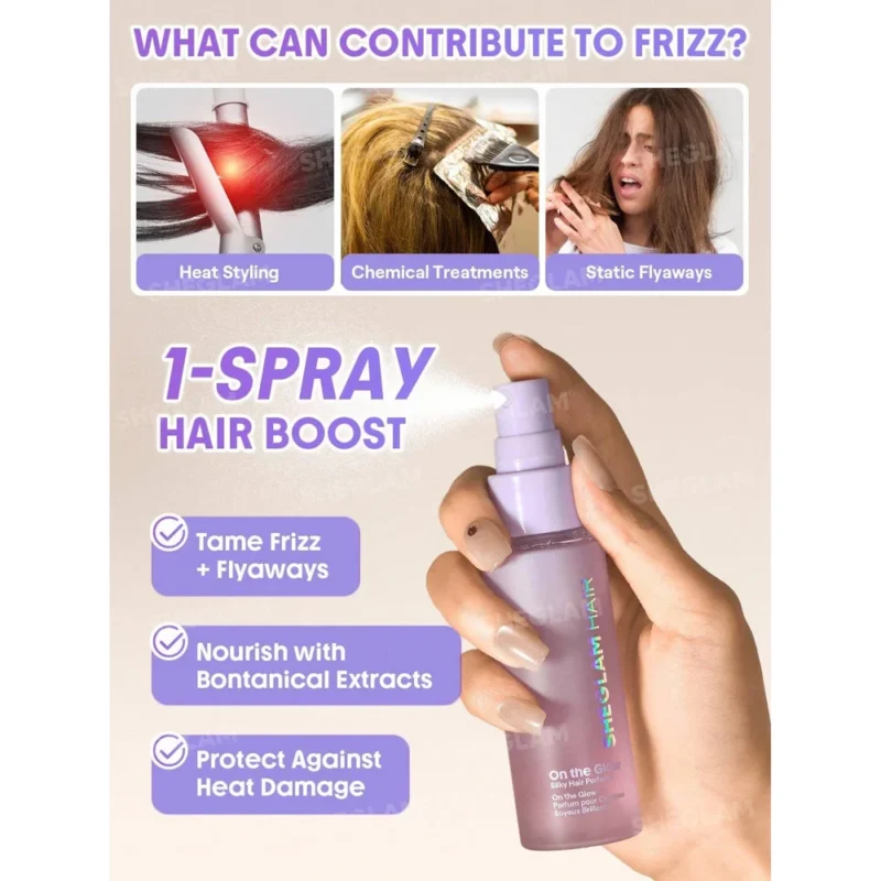 اسپری خوشبوکننده مو شیگلم On The Glow حجم 50میل - Image 2