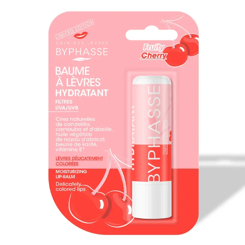 بالم لب مرطوب کننده میوه ای بای‌فس Cherry