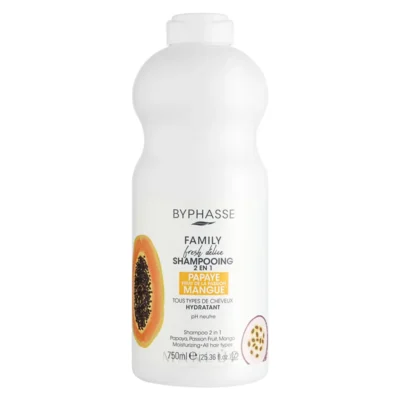 شامپو آبرسان بای‌فس Papaye & Mangue حجم ۷۵۰ میل