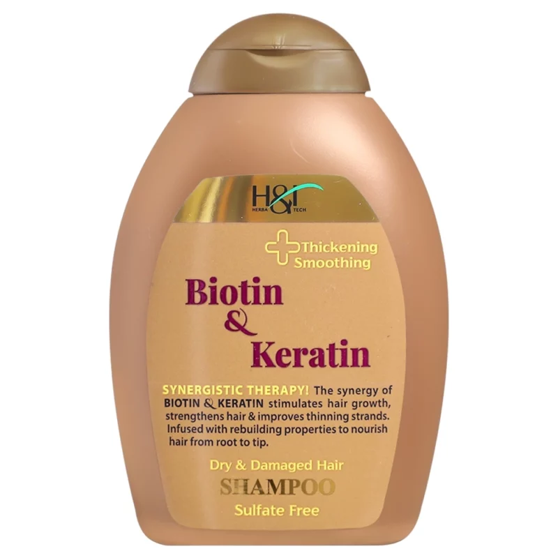 شامپو_بیوتین_و_کراتین_هرباتک_وب شامپو بدون سولفات اچ اند تی Biotin & Keratin - Image 1