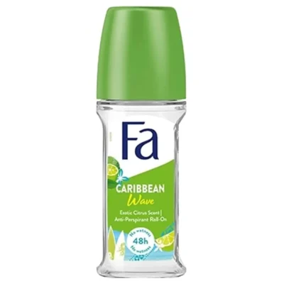 مام رول ضد تعریق زنانه فا Caribbean Wave حجم ۵۰ میل