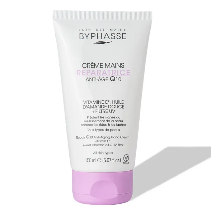 کرم دست ضدپیری بای‌فس Anti-Age Q10 حجم ۱۵۰ میل