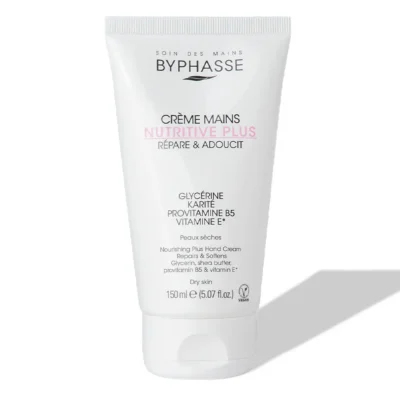 کرم دست مغذی بای‌فس Nutritive Plus حجم ۱۵۰ میل