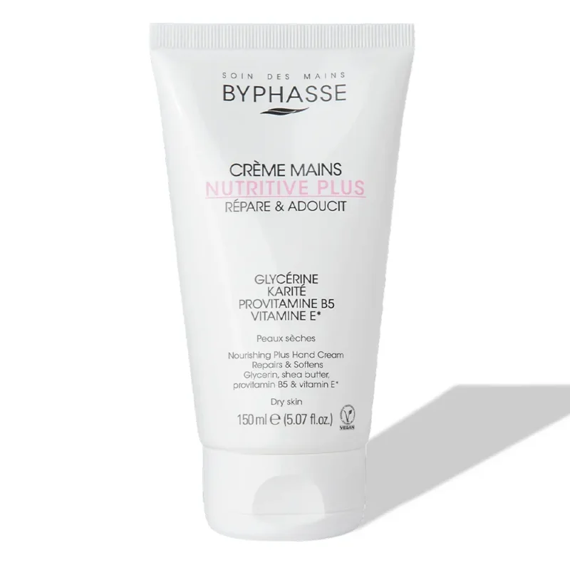 کرم دست مغذی بای‌فس Nutritive Plus حجم ۱۵۰ میل