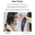 ماسک مو ترمیم کننده کوزارکس peptide۱۳۲ حجم ۱۲۰ میل - Image 4