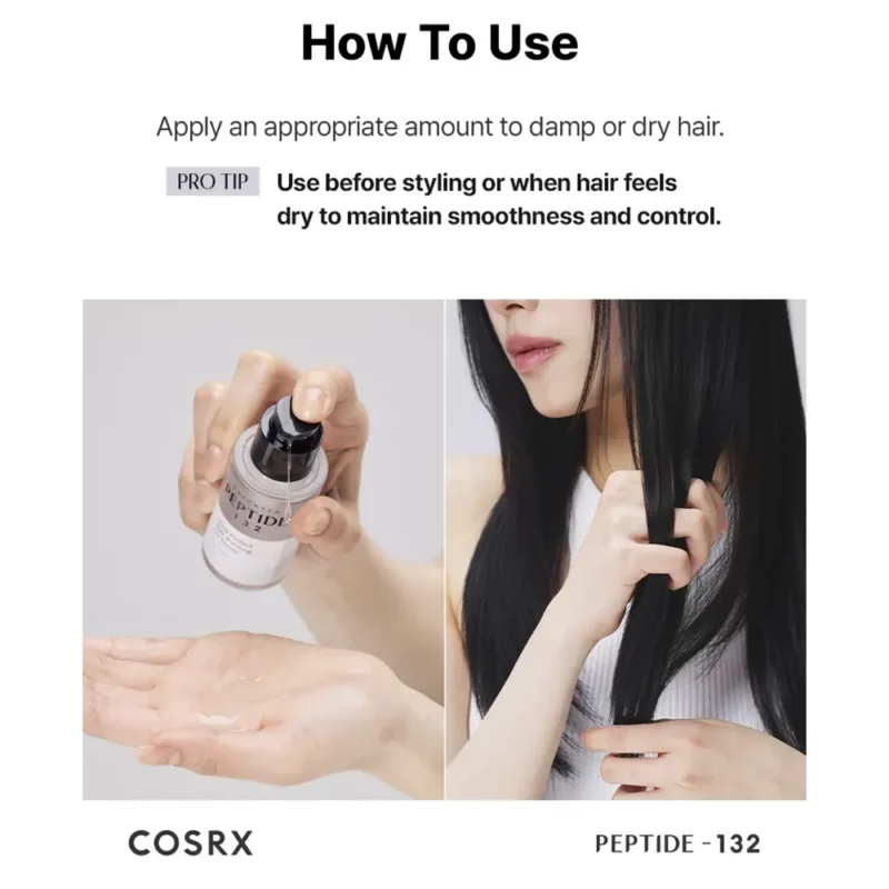 سرم روغنی ترمیم کننده مو کوزارکس Peptide۱۳۲ حجم ۲۸ میل - Image 4