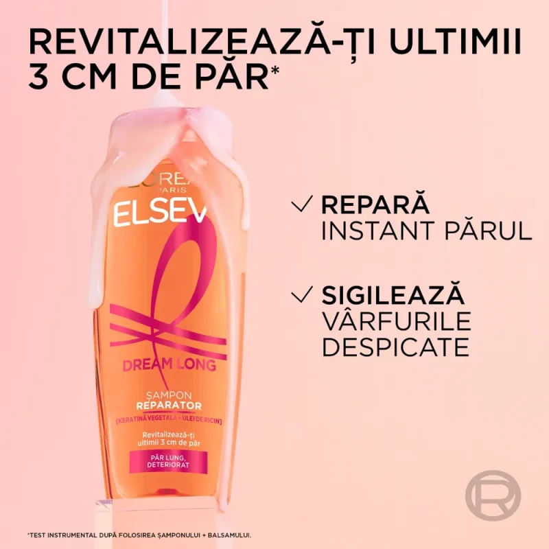 شامپو ترمیم‌کننده لورآل مدل Dream Long حجم 400میل - Image 5