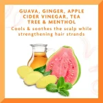 نرم كننده عمیق مو کانتو Guava Scalp Relief حجم 400ميل - Image 3