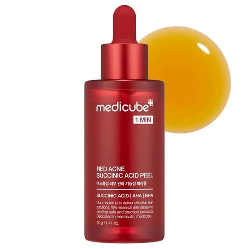 سرم ضد جوش مدیکیوب Succinic Acid Peel حجم ۵۰ گرم - Image 1