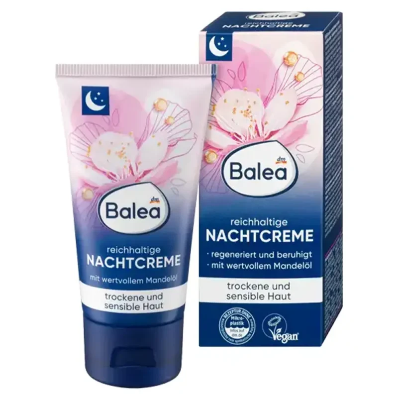 کرم شب مرطوب‌کننده باله‌آ حجم ۵۰ میل - Image 3