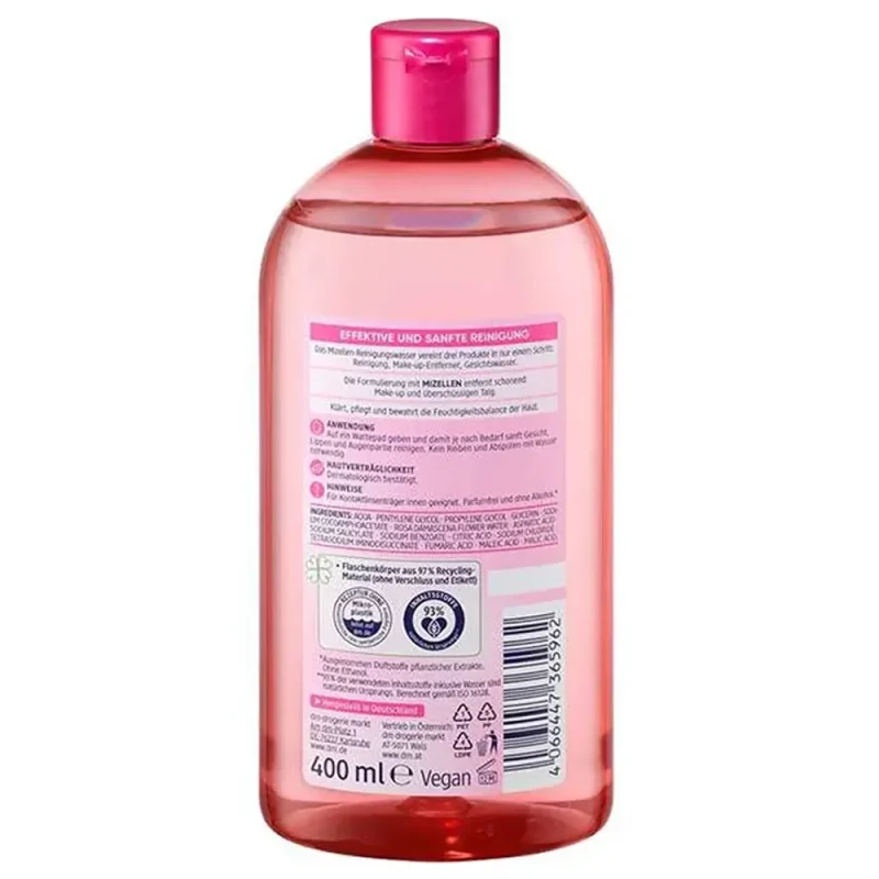 میسلار واتر باله‌آ Rose حجم ۴۰۰ میل - Image 2