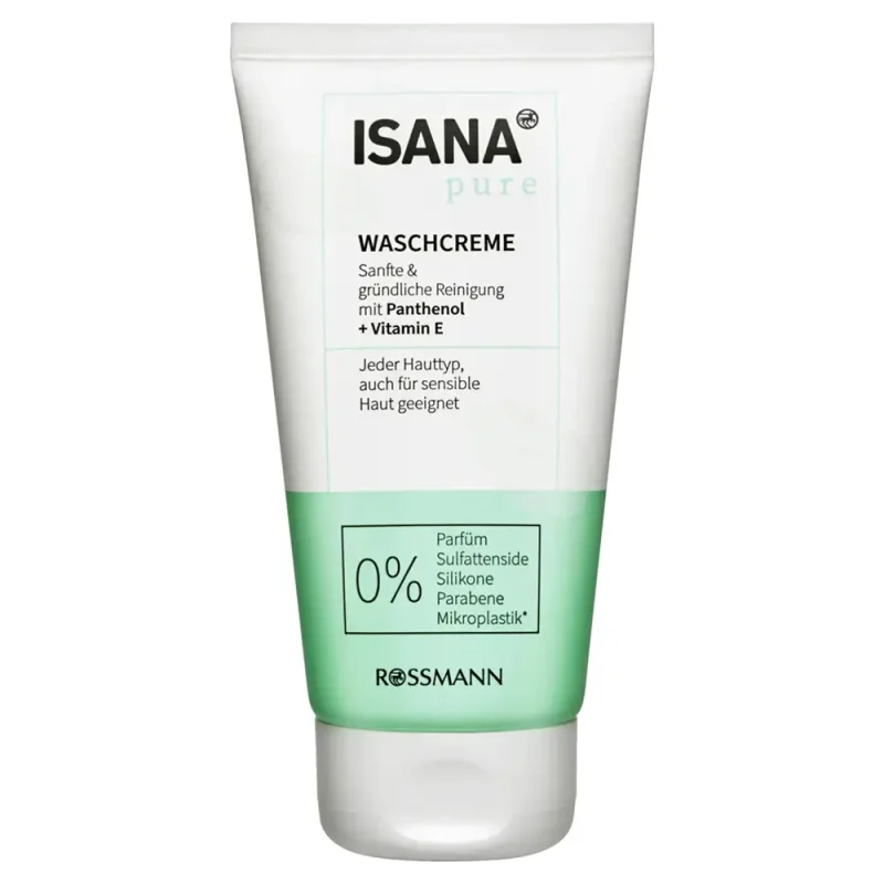 شوینده کرمی ایسانا Vitamin E & Panthenol حجم ۱۵۰ میل - Image 1