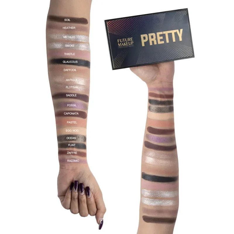 پالت سایه چشم فیوچر میکاپ Pretty-FU3901 - Image 2