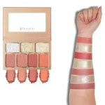 پالت رژگونه و هایلایتر کاراکتر TFD001 - Image 2