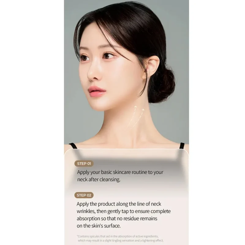 کرم لیفت‌کننده گردن دکتر ملاکسین حجم ۲۰ گرم - Image 2