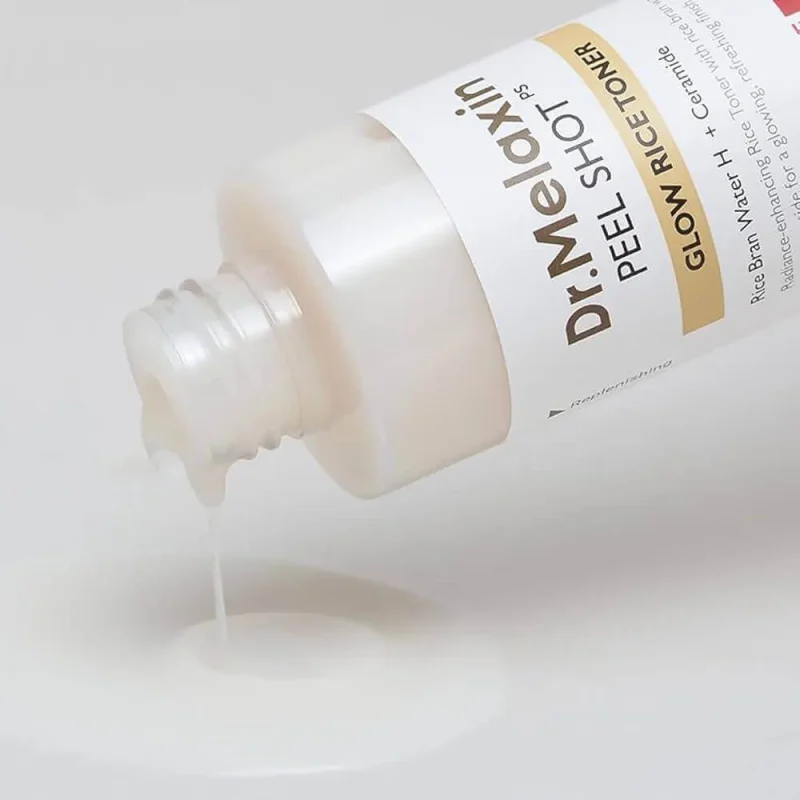 تونر روشن کننده دکتر ملاکسین White Rice حجم ۲۰۰ میل - Image 4