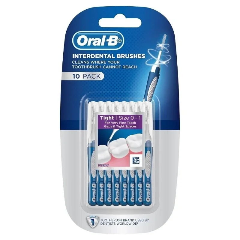 مسواک بین دندانی اورال بی Interdental بسته ده عددی - Image 1