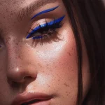 خط چشم آبی گلدن رز مدل Cats Eyes - Image 4