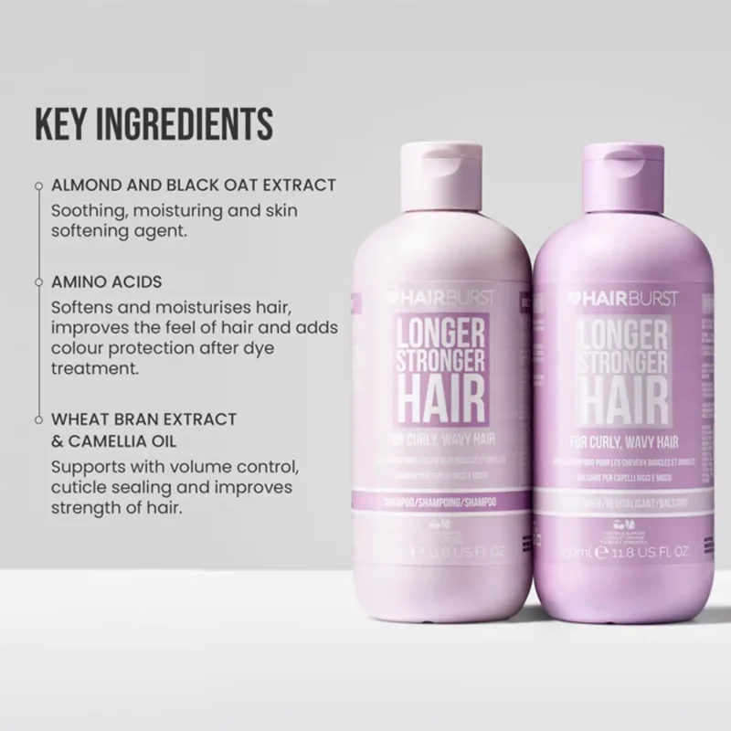 نرم‌کننده مو فر هیربرست مدل Stronger Curly حجم 350میل - Image 2