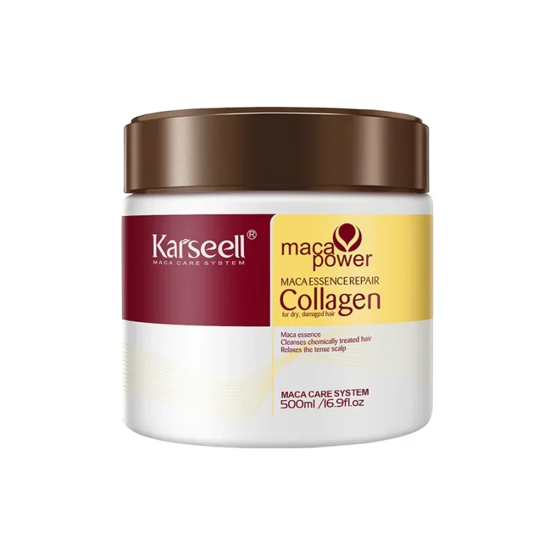ماسک مو کلاژن و ترمیم کننده کارسل Collagen حجم 500میل - Image 1