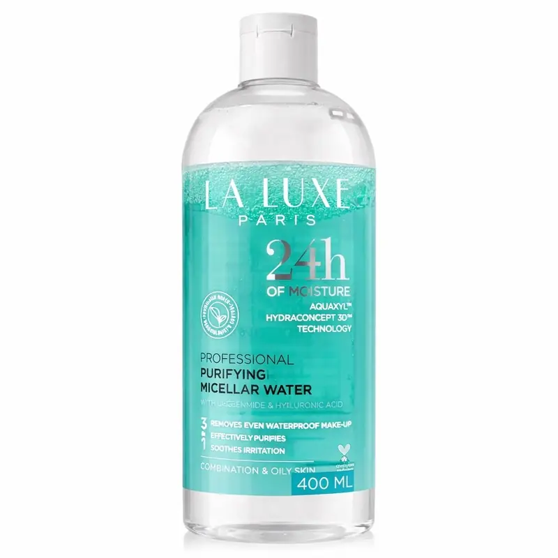 IMG_0272 میسلار واتر لالوکس پاریس 24h Of Moisture حجم 400میل - Image 1