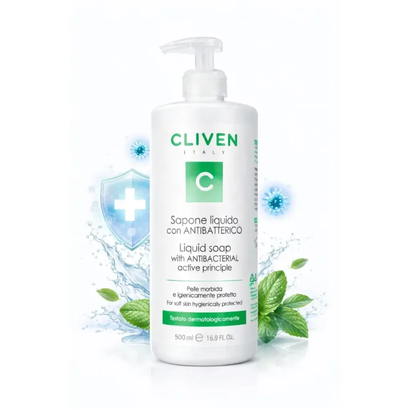 شوینده بدن آنتی‌باکتریال کلیون مدل C حجم 500میل - Image 2