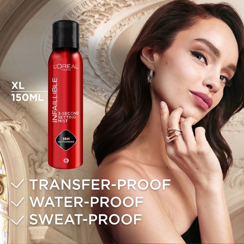 اسپری فیکس آرایش لورال Infaillible حجم 150میل  - Image 4
