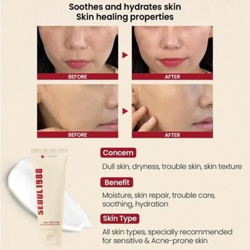 کرم ترمیم‌کننده حلزون سئول 1988 Snail Mucin93%+rice - Image 4