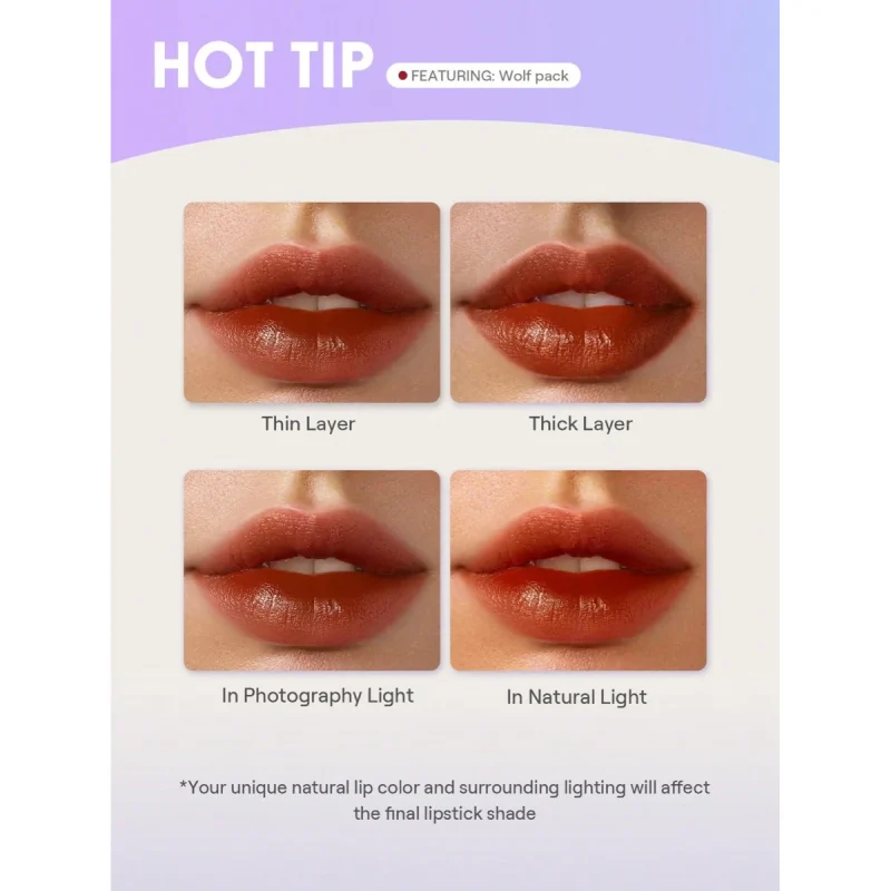 تینت لب مایع شیگلم کالکشن The Twilight Saga - Image 5