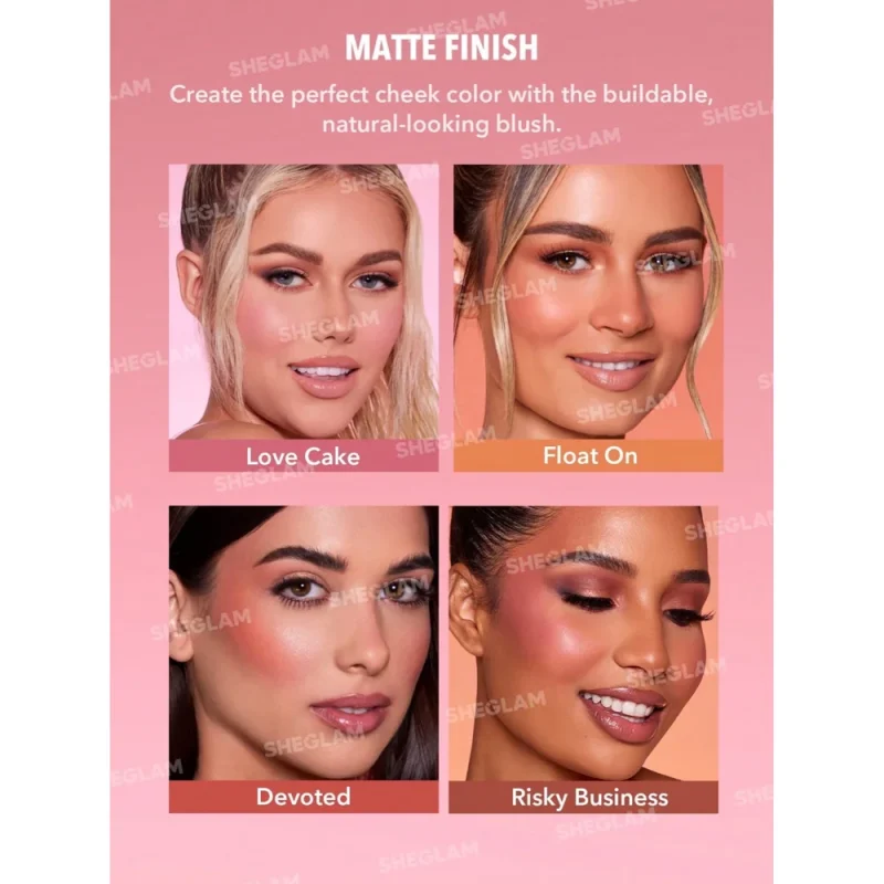 پک رژگونه مایع شیگلم Color Bloom Collection Set - Image 10