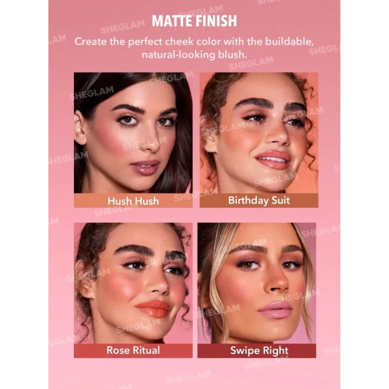 پک رژگونه مایع شیگلم Color Bloom Collection Set - Image 9