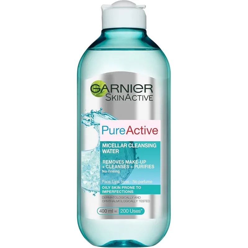 IMG_1435 میسلار واتر پوست چرب گارنیر Pure Active حجم 400میل - Image 1