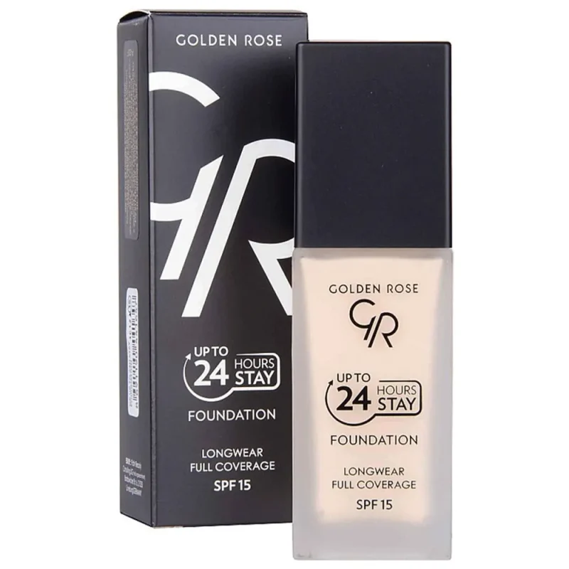 کرم پودر گلدن رز Long Wear حجم ۳۵ میل - Image 2