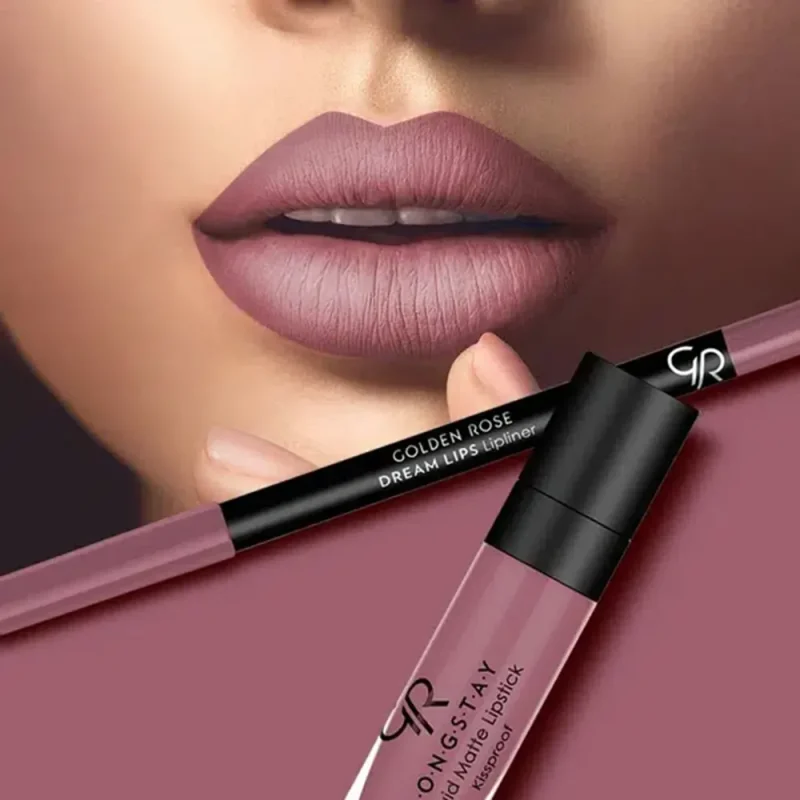 کیت لب گلدن رز مدل Blush Pink - Image 3