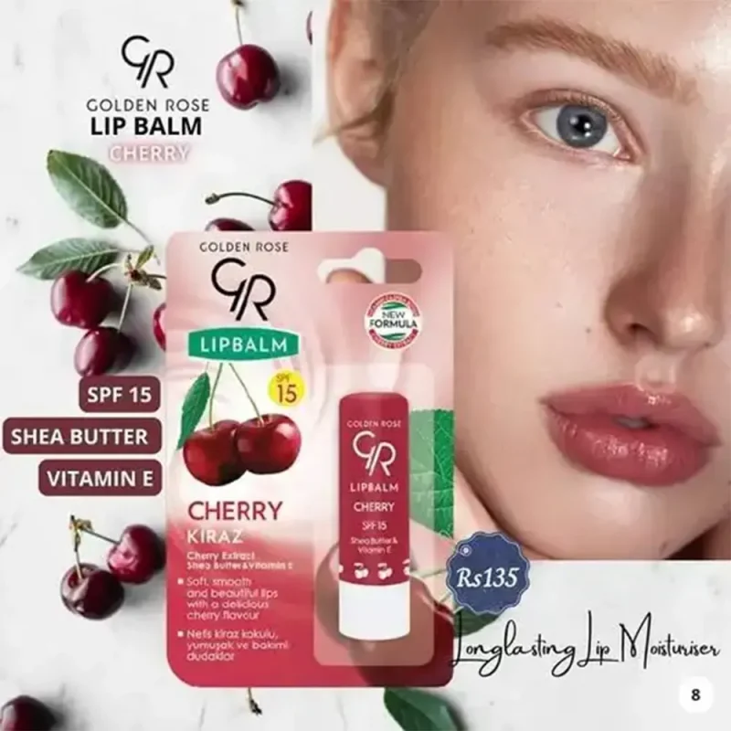 بالم لب گلدن رز SPF15 _ Cherry - Image 4