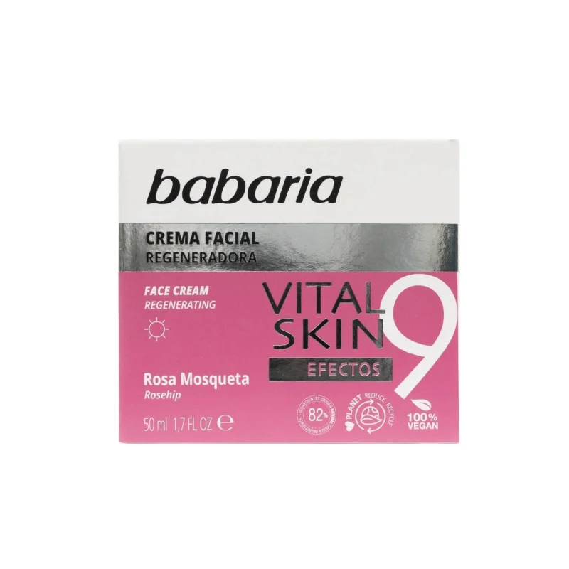 کرم احیا کننده 9 کاره باباریا Vital skin حجم 50 میل - Image 2