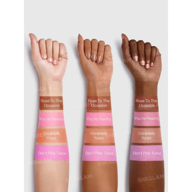 رژگونه پودری شيگلم مدل YOURE PEACHY - Image 4