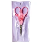 قیچی ابرو ژانومه دسته صورتی - Image 4