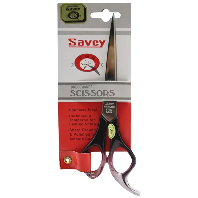 ۳۶ قیچی اصلاح مو ساوی ـ دسته عسلی