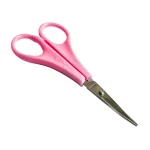 قیچی ابرو ژانومه دسته صورتی - Image 2