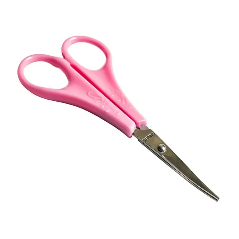 قیچی ابرو ژانومه دسته صورتی - Image 2