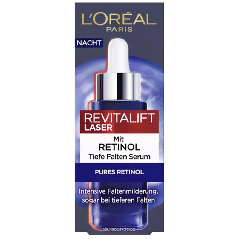 سرم شب ضدچروک لورآل Retinol حجم ۳۰ میل - Image 2